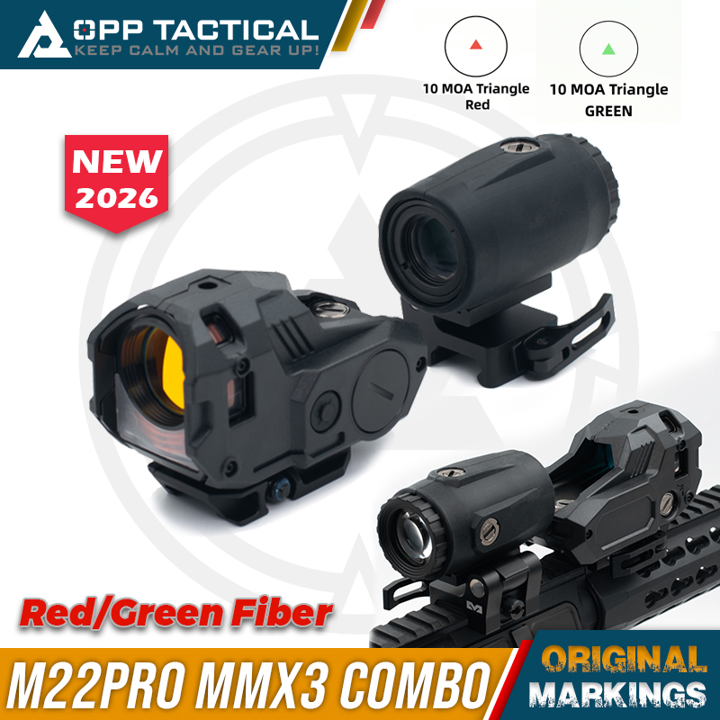 Outdoor Hunting Range - Tactical M22 Pro Fiber Optics Red