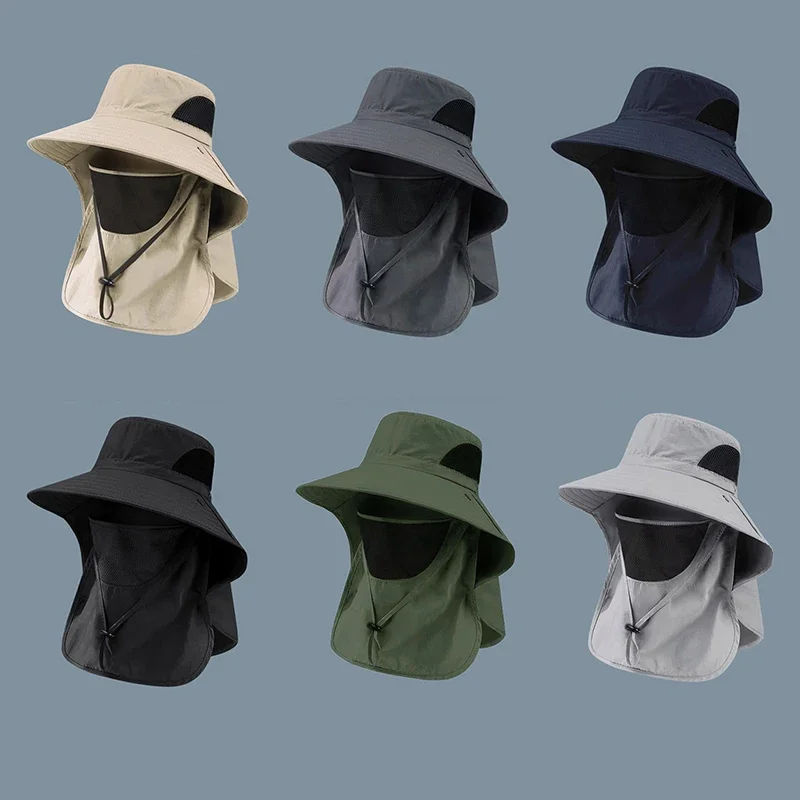 Hunting Outdoor Decor - Summer Sun Hats UV Protection Outdoor