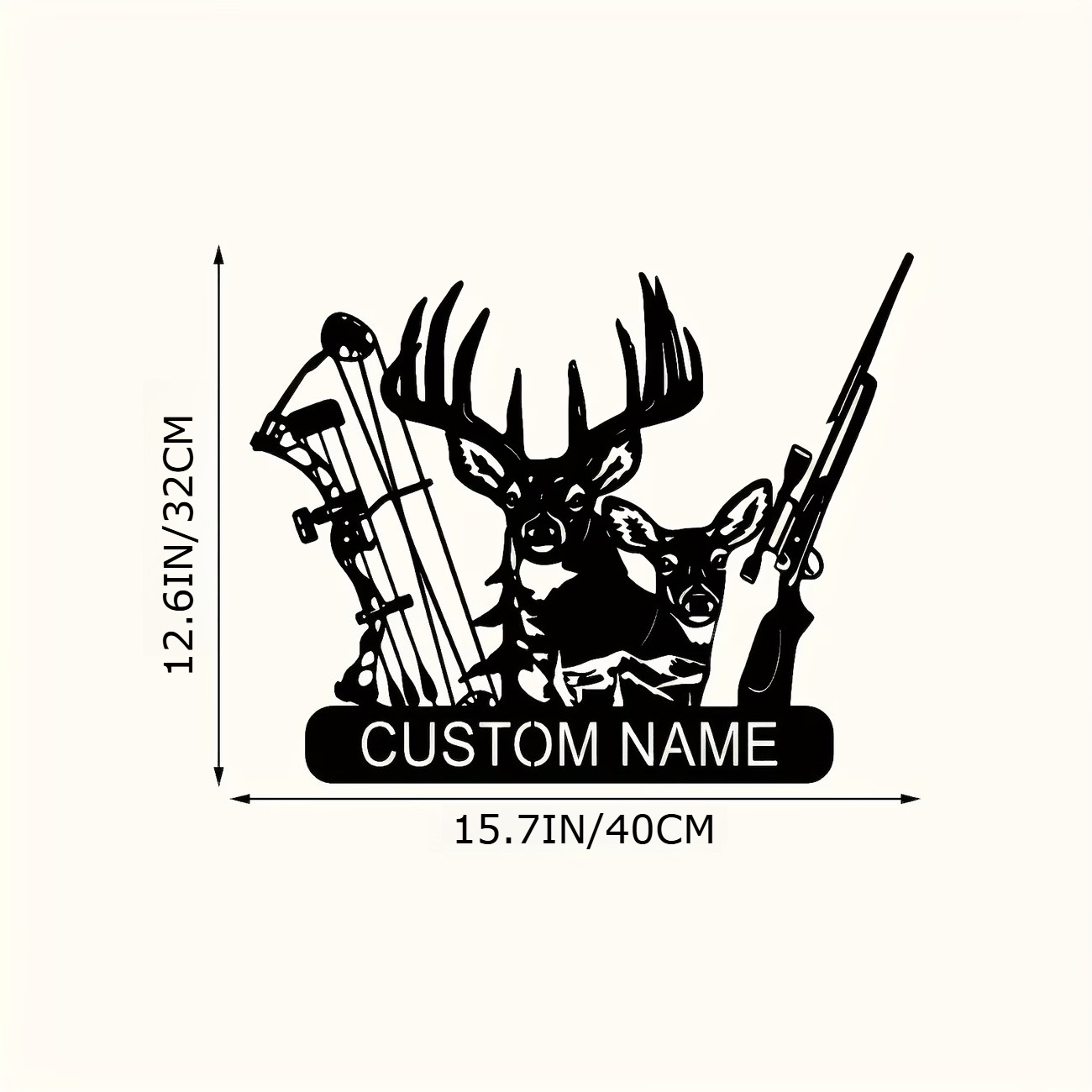 Custom Hunting Metal Sign - Pe – Hunting Outdoor Decor Bewertung und Preis