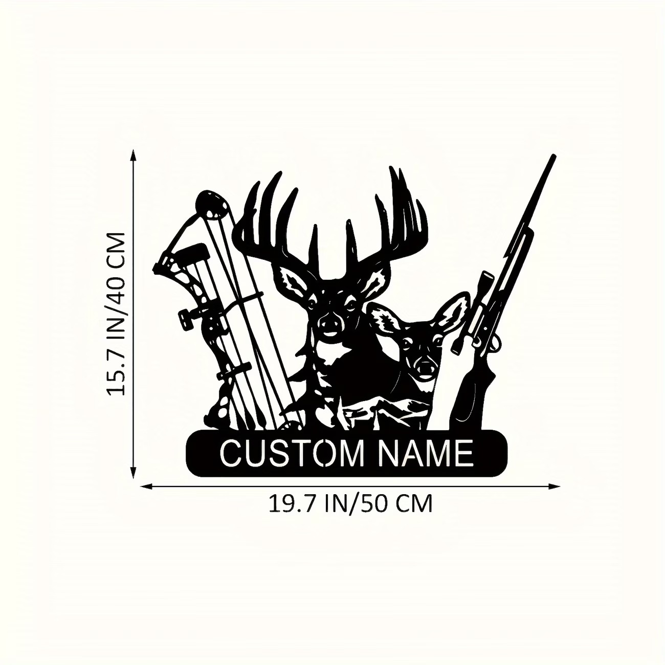 Custom Hunting Metal Sign - Pe – Hunting Outdoor Decor Bewertung und Preis