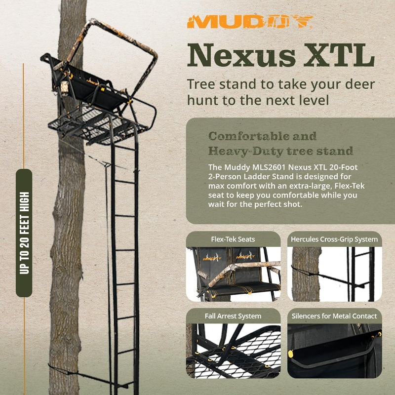 MUDDY 2-Person Nexus XTL Steel – Tree Stand Ladder Bewertung und Preis
