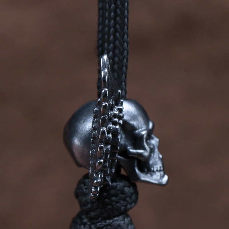 Winged Skull Brass Knife Beads – Paracord Survival Bracelet Bewertung und Preis