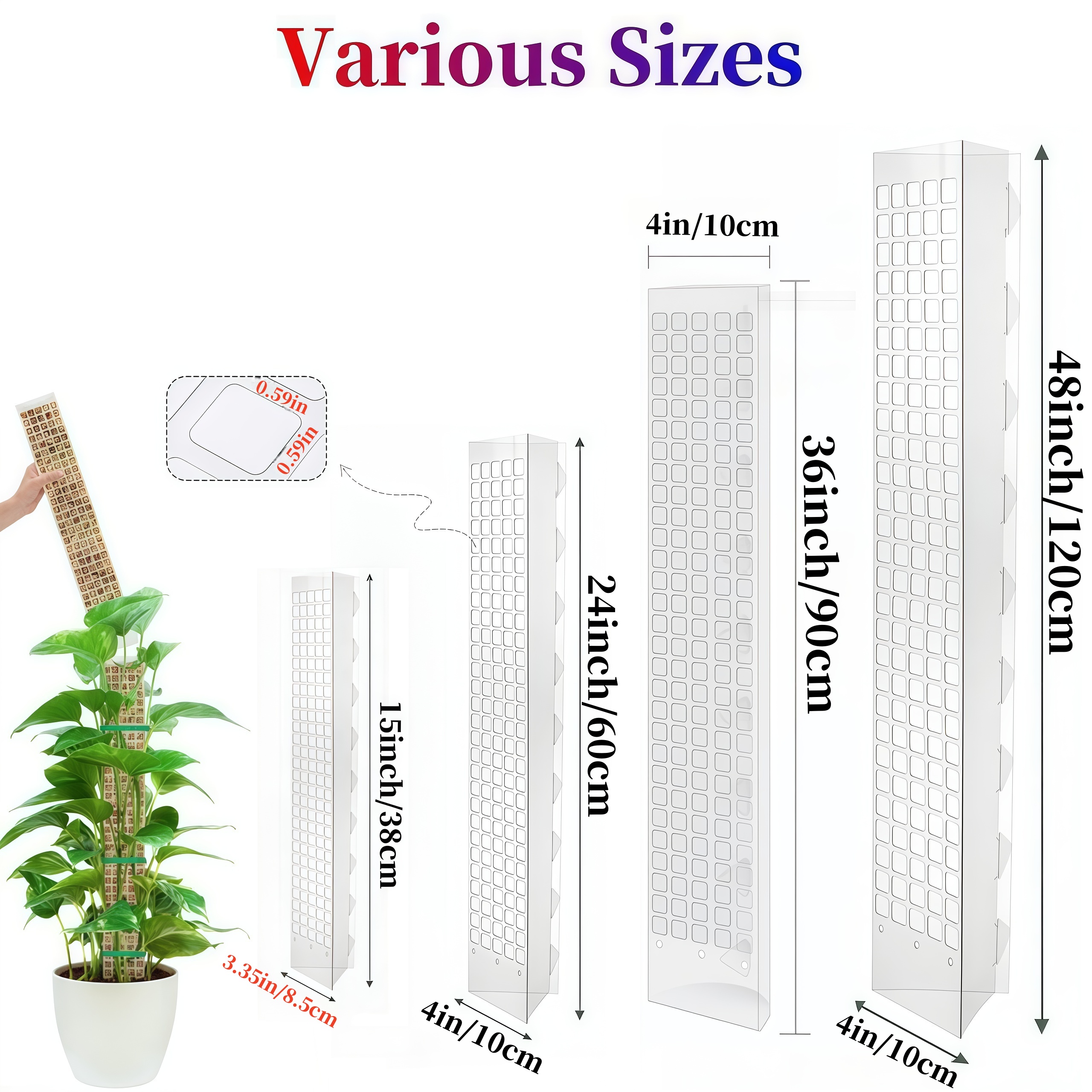 24/36/48Inch Climbing Plant Wa – Tree Stand Ladder Bewertung und Preis