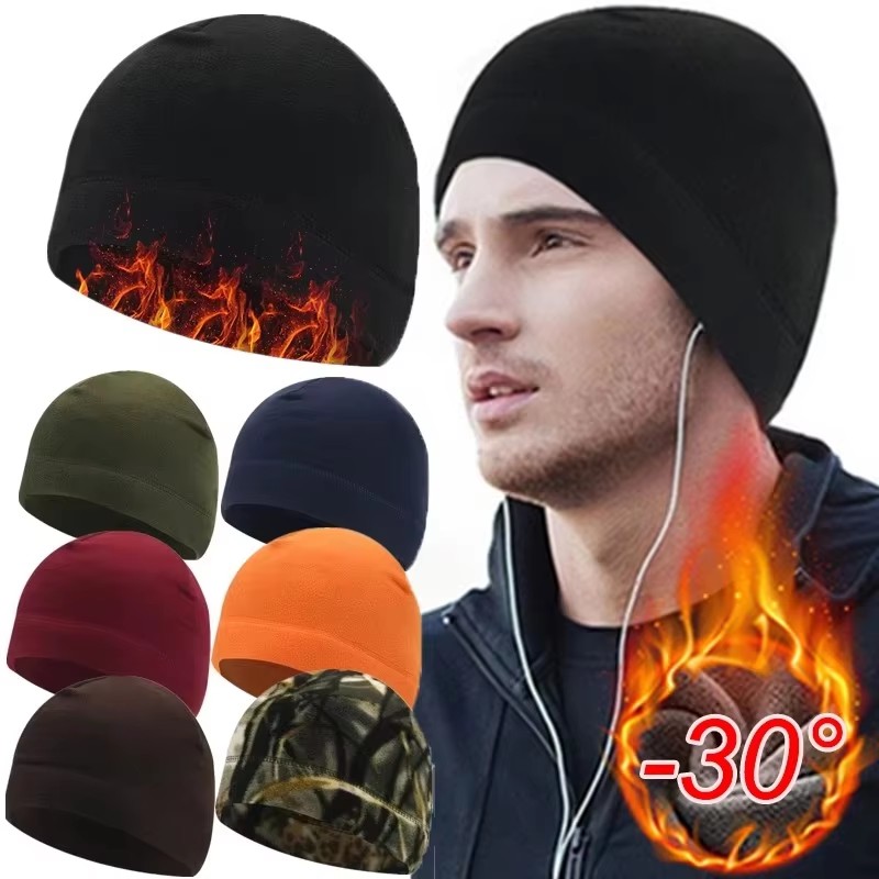 1/3Pcs Fleece Hat Tactical Win – Mens Outdoor Hunting Hats Bewertung und Preis