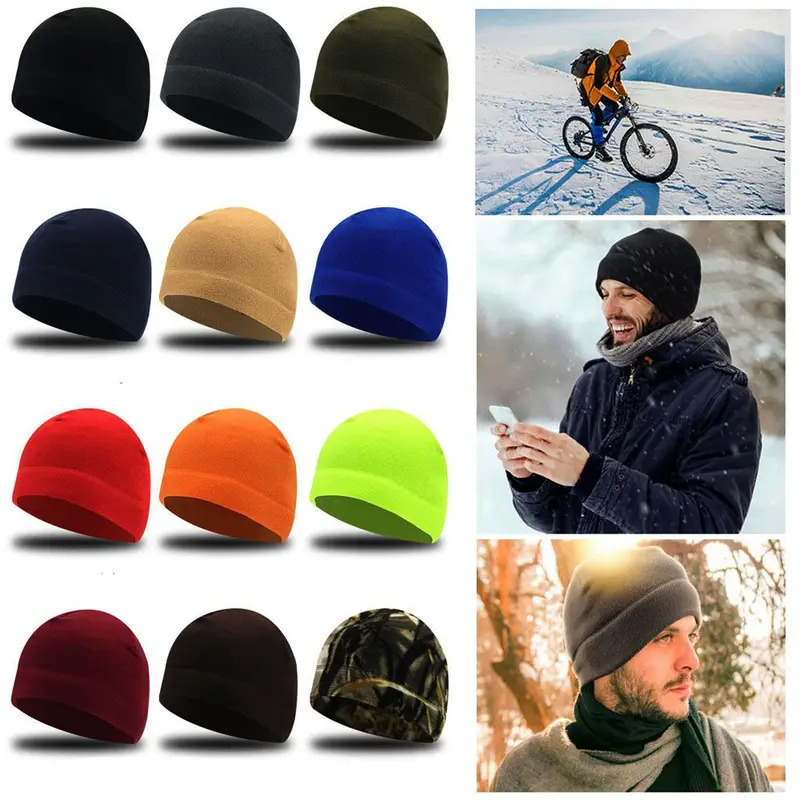 1/3Pcs Fleece Hat Tactical Win – Mens Outdoor Hunting Hats Bewertung und Preis