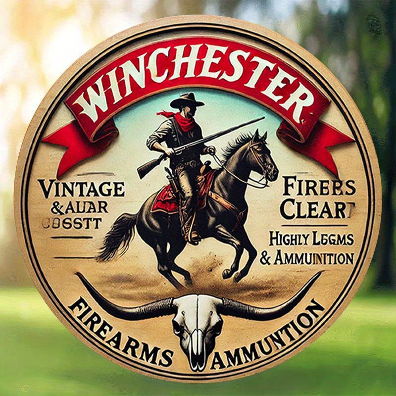 Winchester vintage round metal – Hunting Outdoor Christmas Decorations Bewertung und Preis