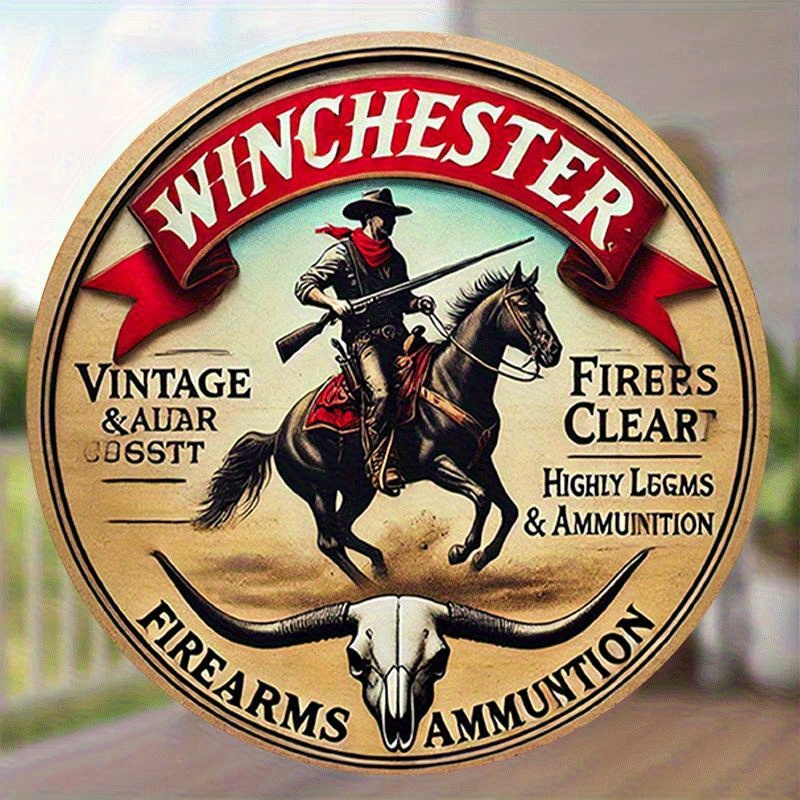 Winchester vintage round metal – Hunting Outdoor Christmas Decorations Bewertung und Preis