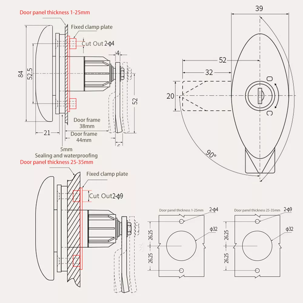Caravan T-Handle Lock With 2 K – G&T Hunting & Outdoor Gun Shop Skegness Bewertung und Preis