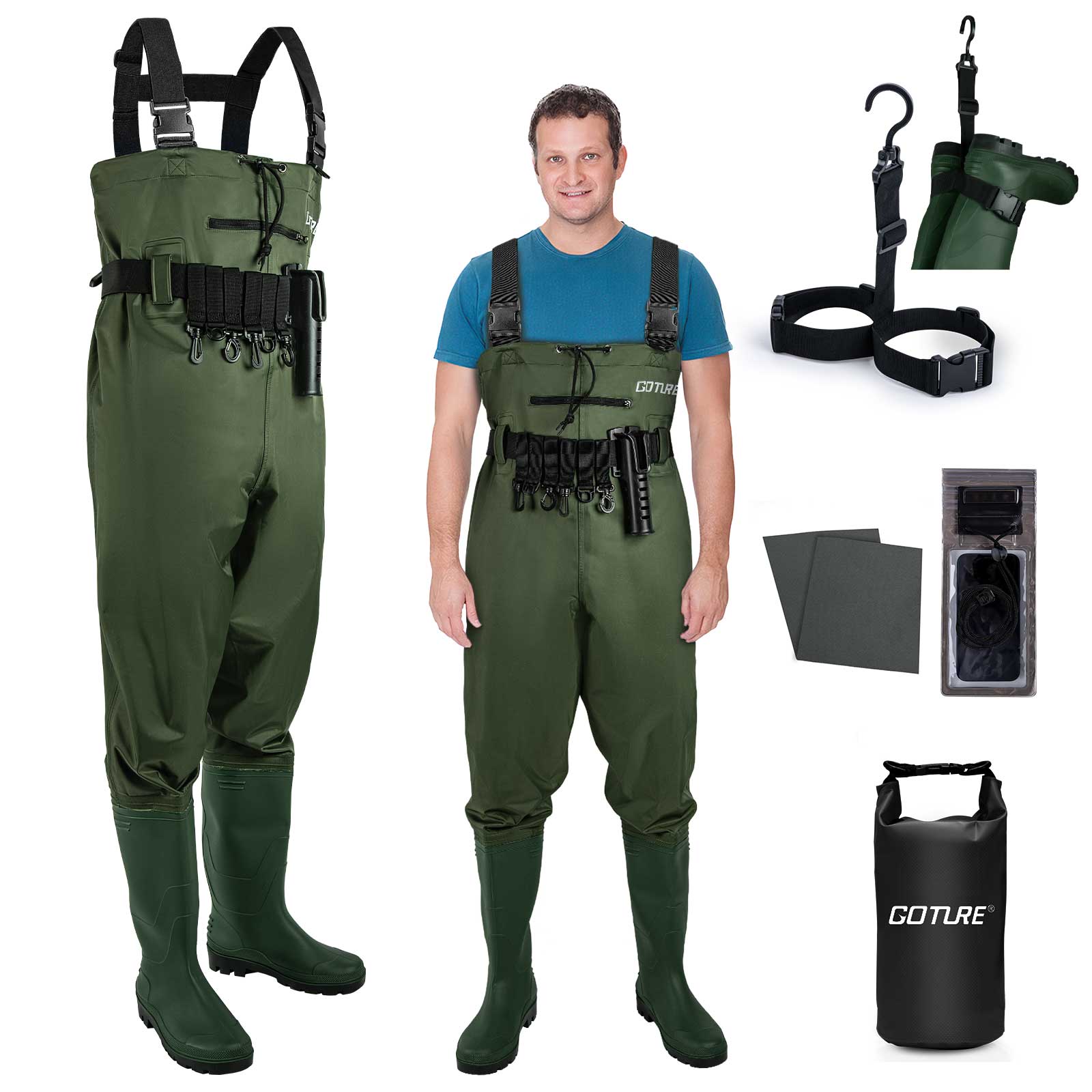 Goture outdoor Waterproof Boot – Fishing Waders Breathable Bewertung und Preis