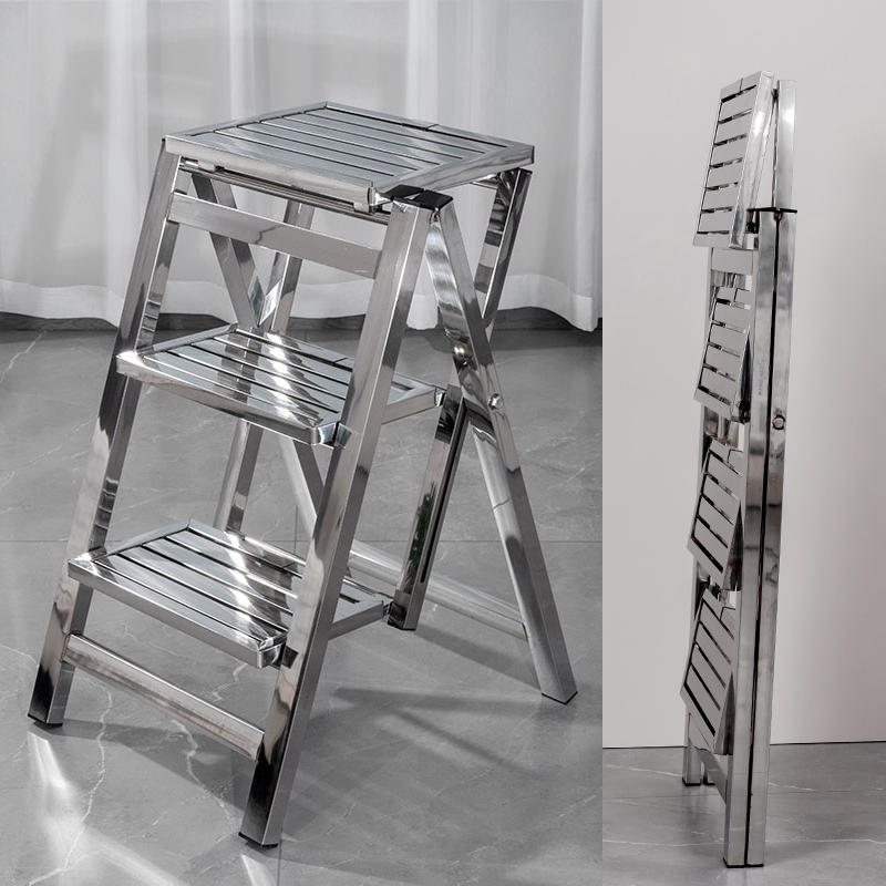 Stainless Steel Folding Ladder – Tree Stand Ladder Bewertung und Preis