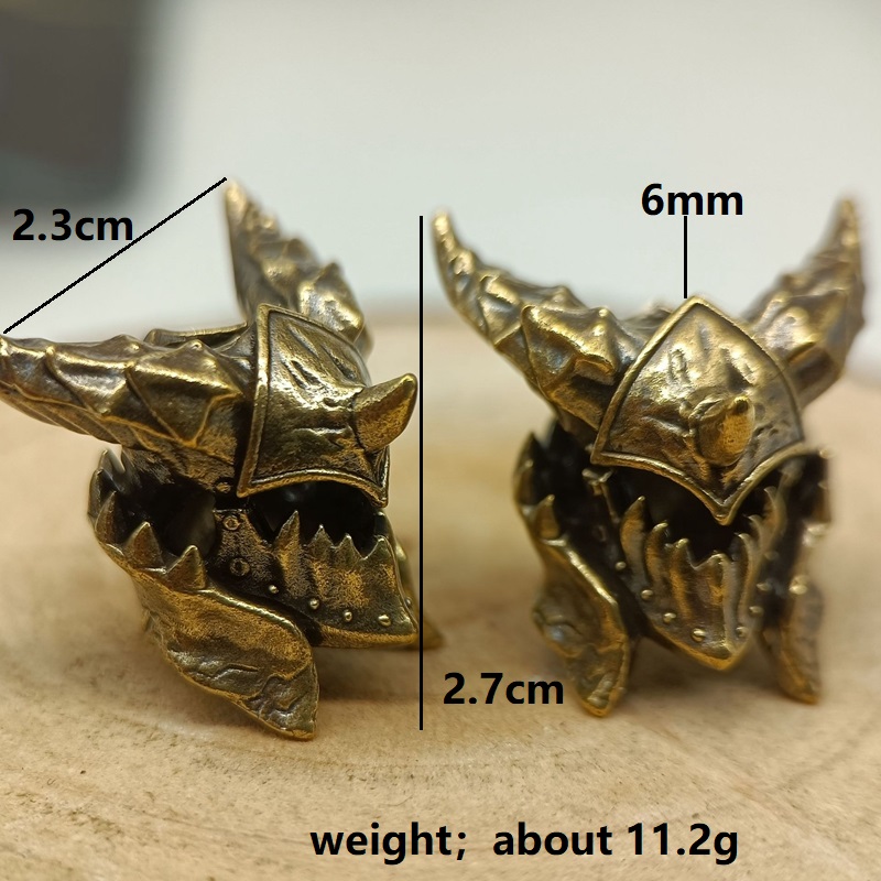 Death Helmet Brass Knife Beads – Paracord Survival Bracelet Bewertung und Preis