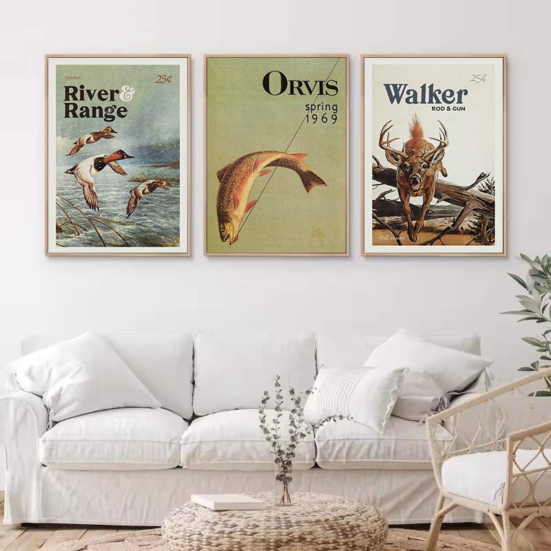 Retro Wildlife Outdoor Hunting – Hunting Outdoor Decor Bewertung und Preis