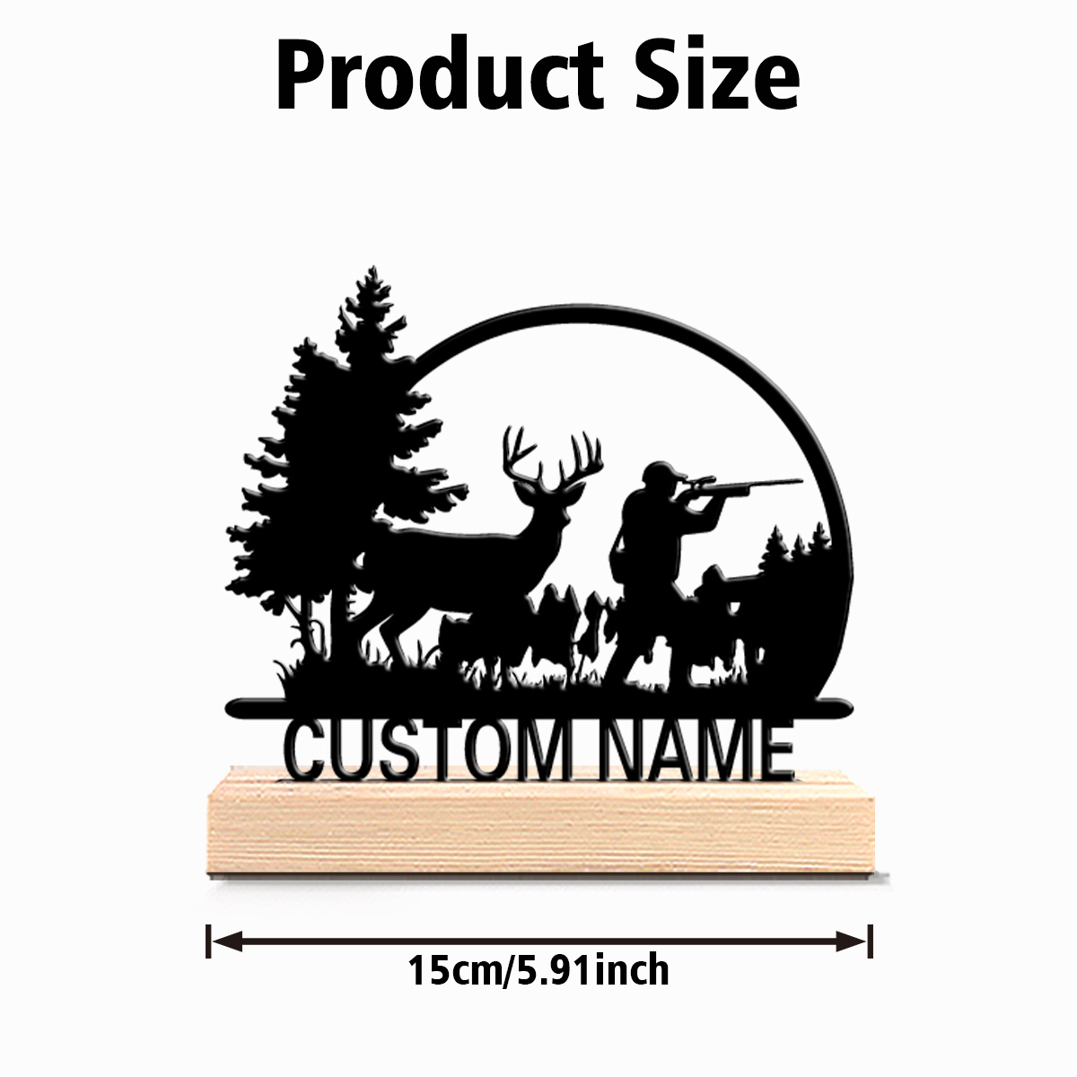 1pc Fashion ersonalized Custom – Hunting Outdoor Decor Bewertung und Preis