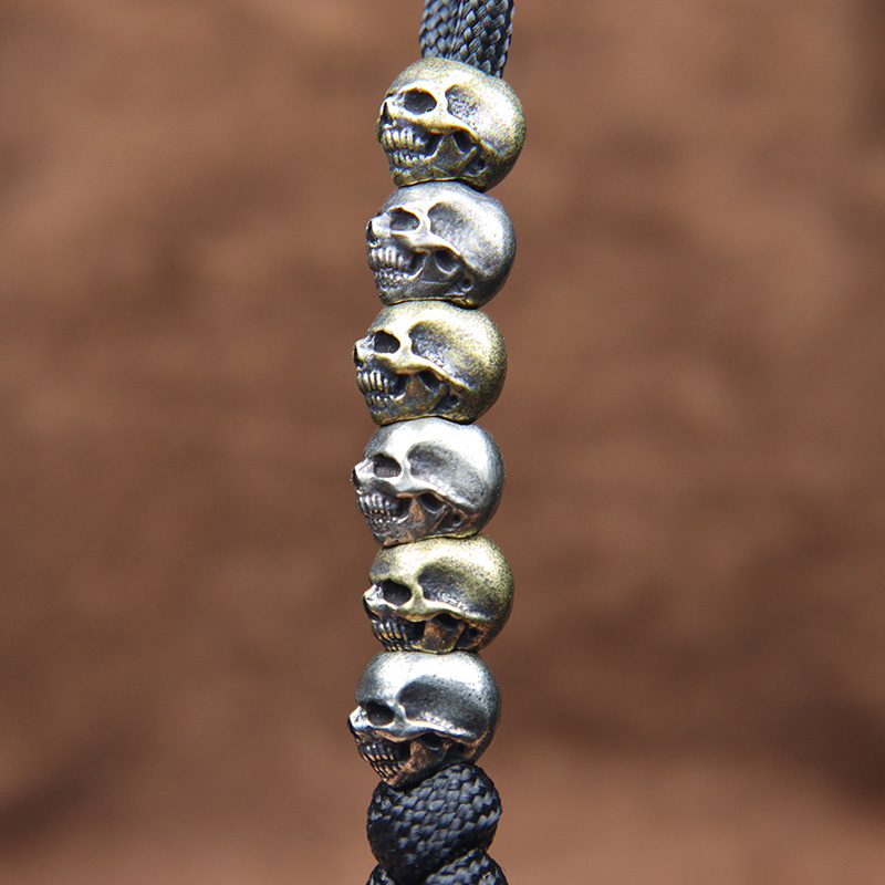Mini Skull Head Brass Knife Be – Paracord Survival Bracelet Bewertung und Preis