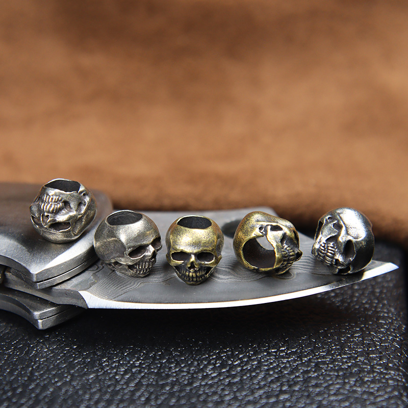 Mini Skull Head Brass Knife Be – Paracord Survival Bracelet Bewertung und Preis