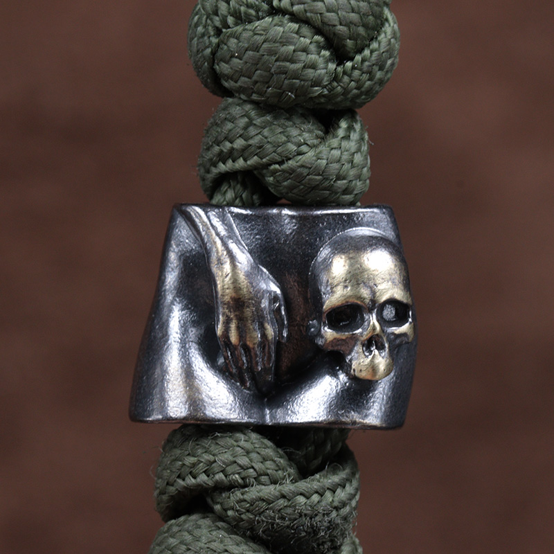 Hand Skull Head Brass Knife Be – Paracord Survival Bracelet Bewertung und Preis