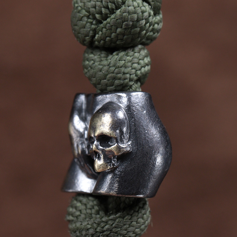 Hand Skull Head Brass Knife Be – Paracord Survival Bracelet Bewertung und Preis