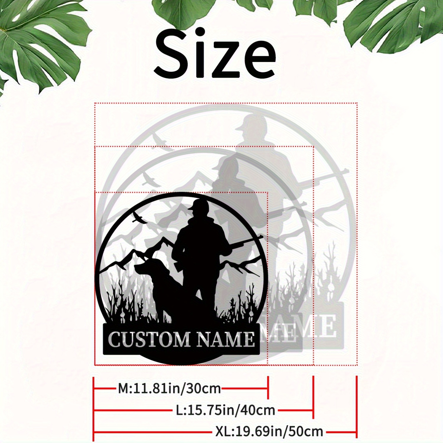 Custom Metal Wall Art with Hun – Hunting Outdoor Decor Bewertung und Preis