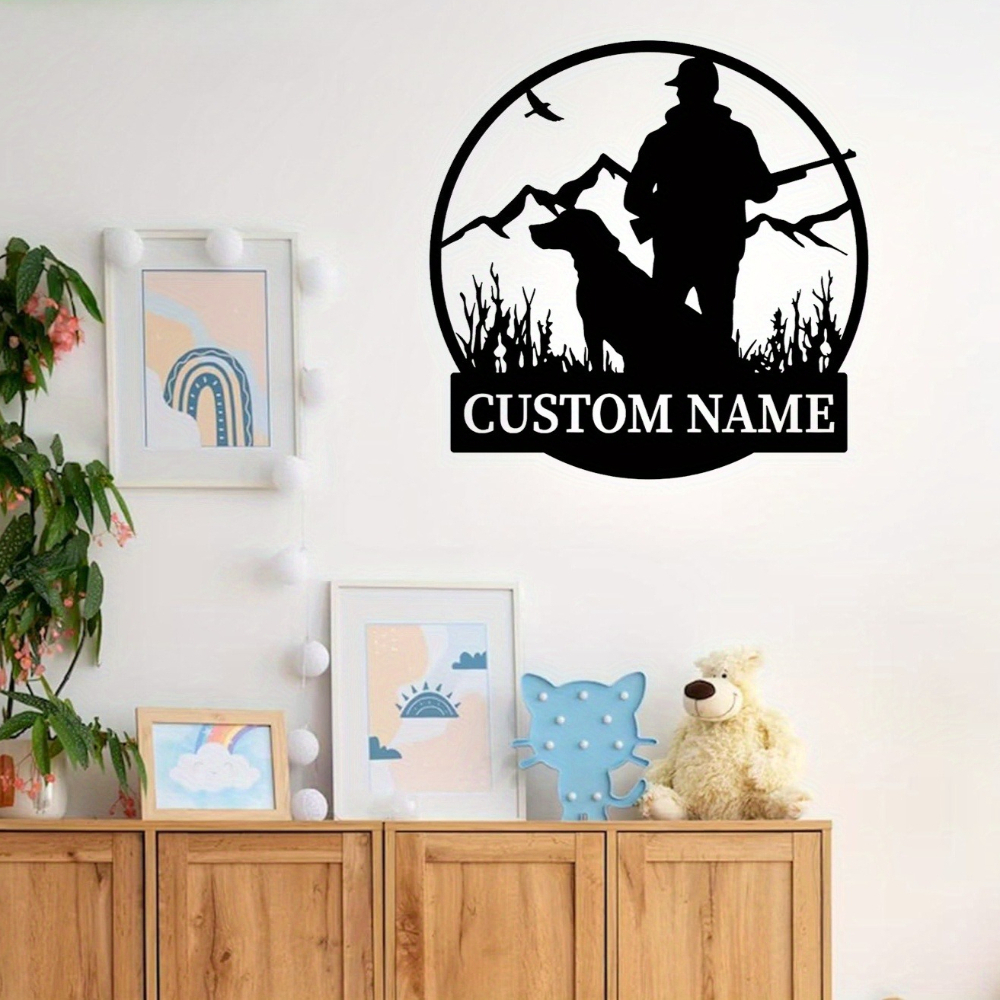 Custom Metal Wall Art with Hun – Hunting Outdoor Decor Bewertung und Preis