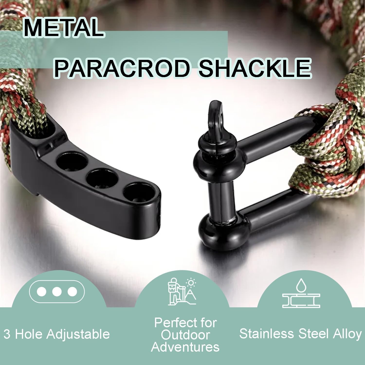 4/10Pcs Paracord Bracelet Buck – Paracord Survival Bracelet Bewertung und Preis
