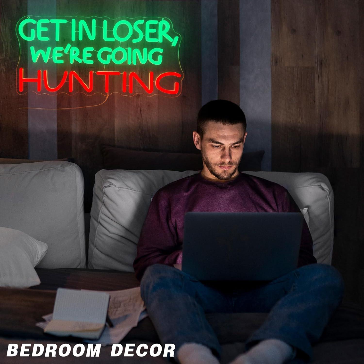 Funny Hunting Neon Sign LED Li – Hunting Outdoor Decor Bewertung und Preis