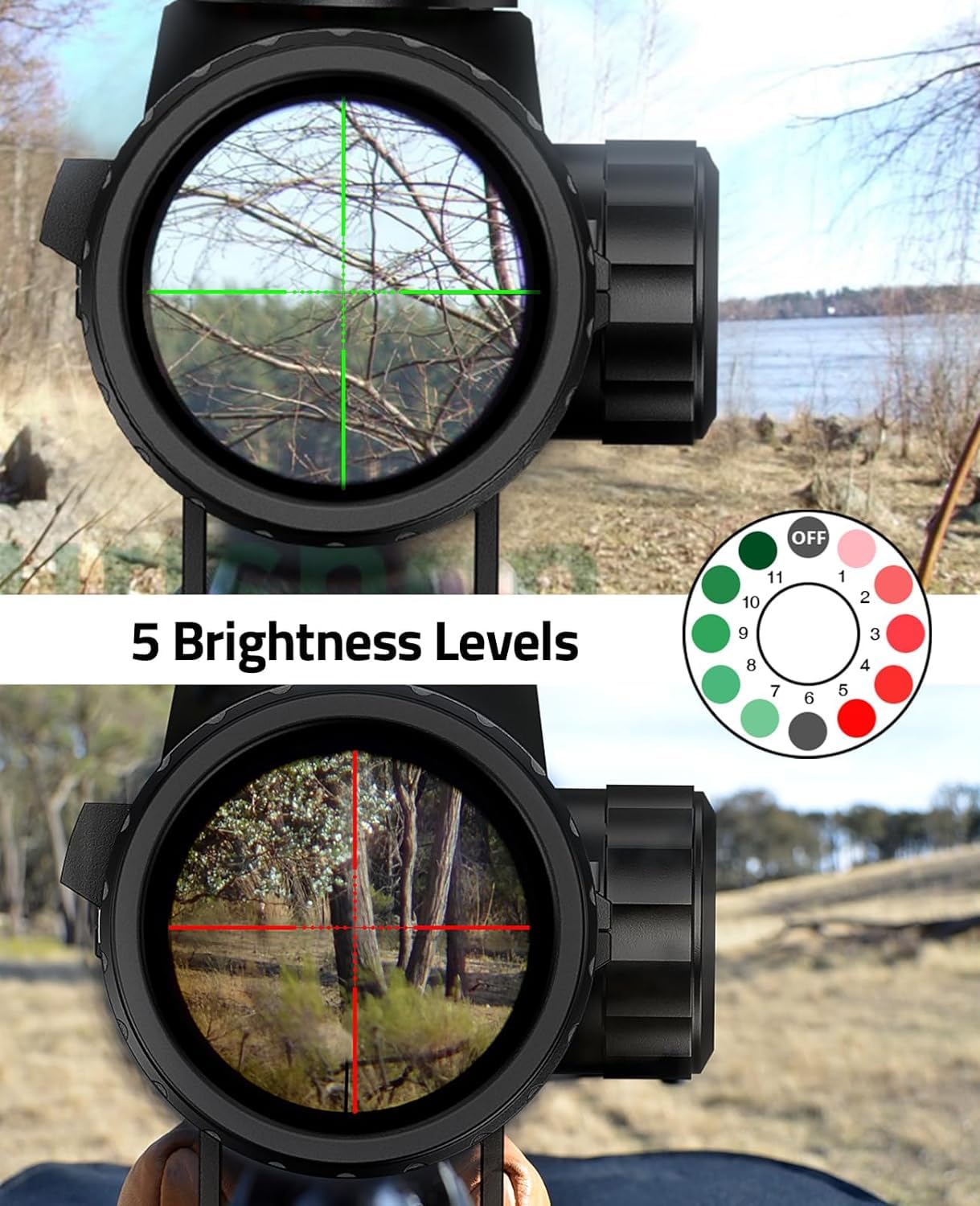 CVLIFE 3-9x40 Scope Red & Gree – Outdoor Hunting Range Bewertung und Preis