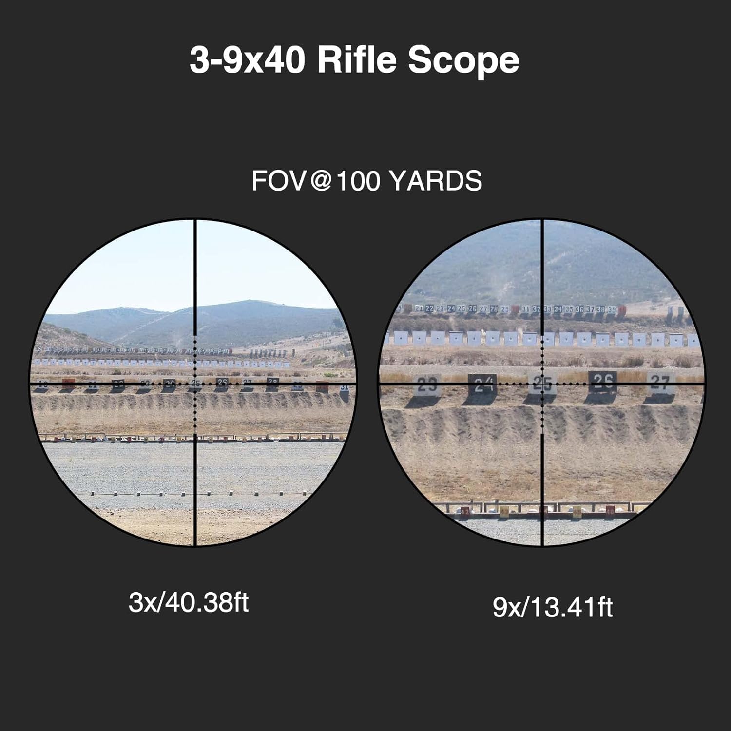 CVLIFE 3-9x40 Scope Red & Gree – Outdoor Hunting Range Bewertung und Preis