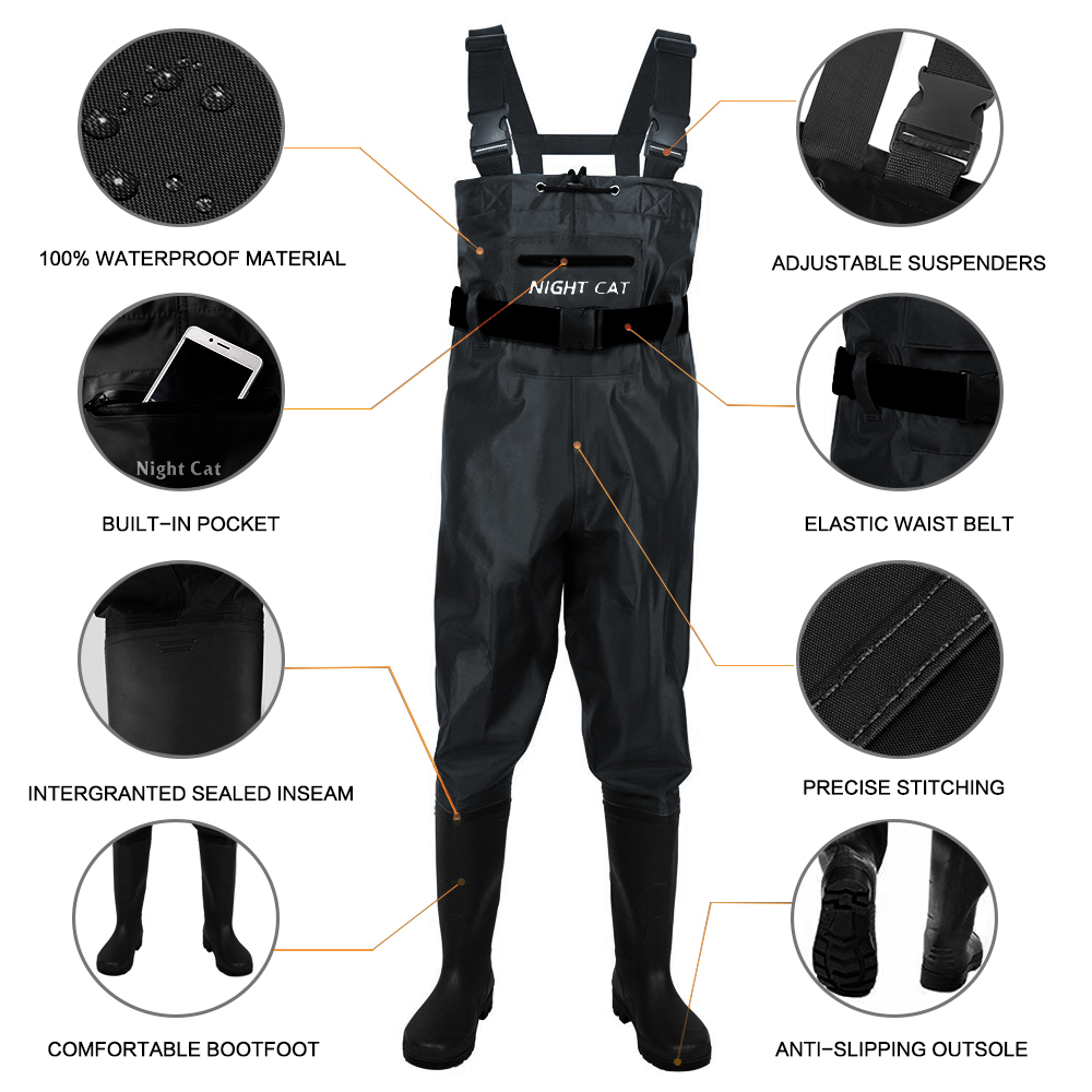 Men's Breathable Waders Waterp – Fishing Waders Breathable Bewertung und Preis