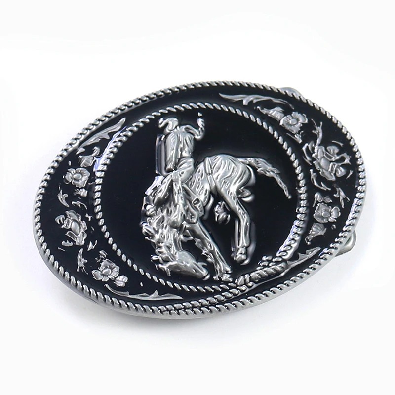 Black Ellipse Belt Buckle Stai – Hunting Outdoor Decor Bewertung und Preis