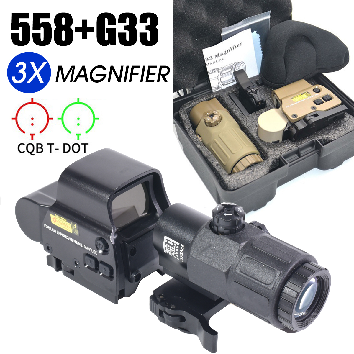 558 G33 Holographic Box Set Ta – Outdoor Hunting Range Bewertung und Preis